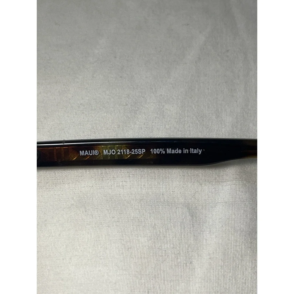 Maui‎ Jim Eyeglasses MJO2118-25SP Brown Green Round Frames 49[]20 145 mm
